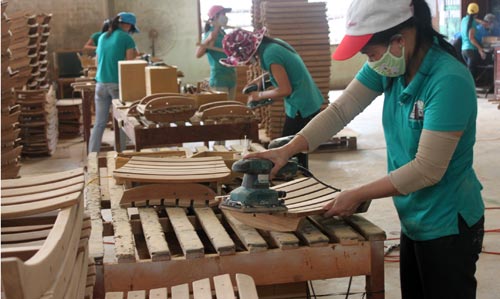 Đồ gỗ xuất khẩu của Việt Nam thu hút thị trường mới 